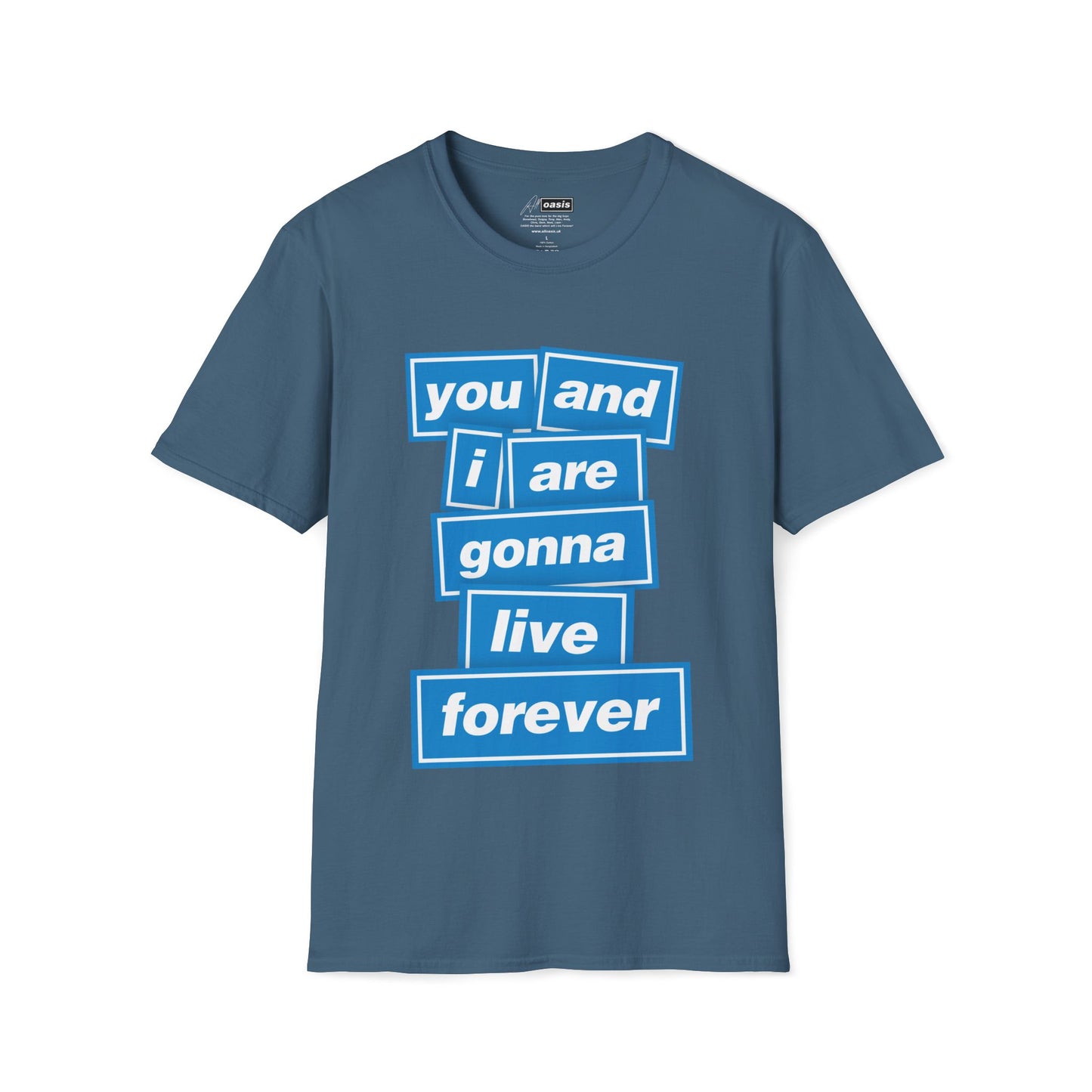 Live Forever - Lyrics - Blue