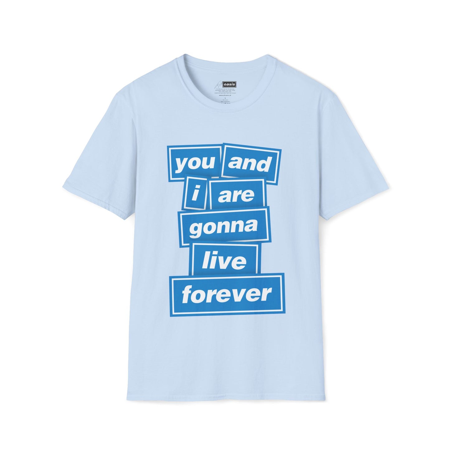 Live Forever - Lyrics - Blue