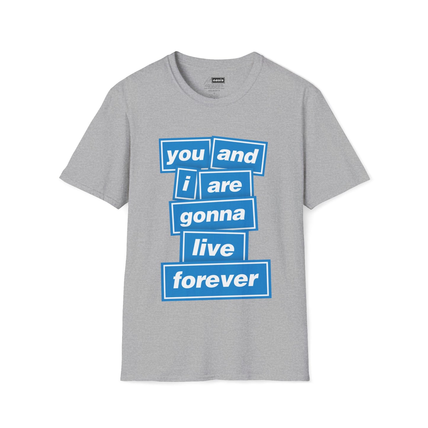Live Forever - Lyrics - Blue
