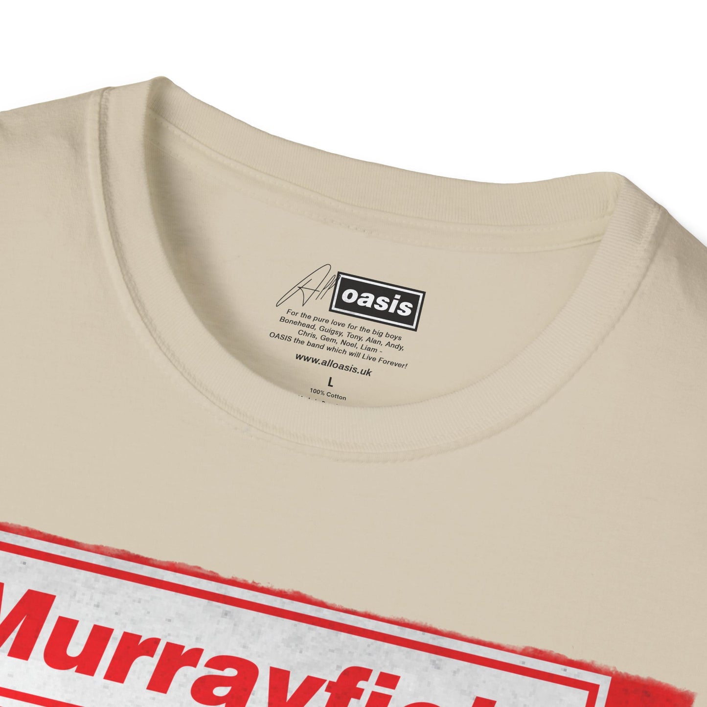 Oasis Live '25 - Murrayfield Stadium Red