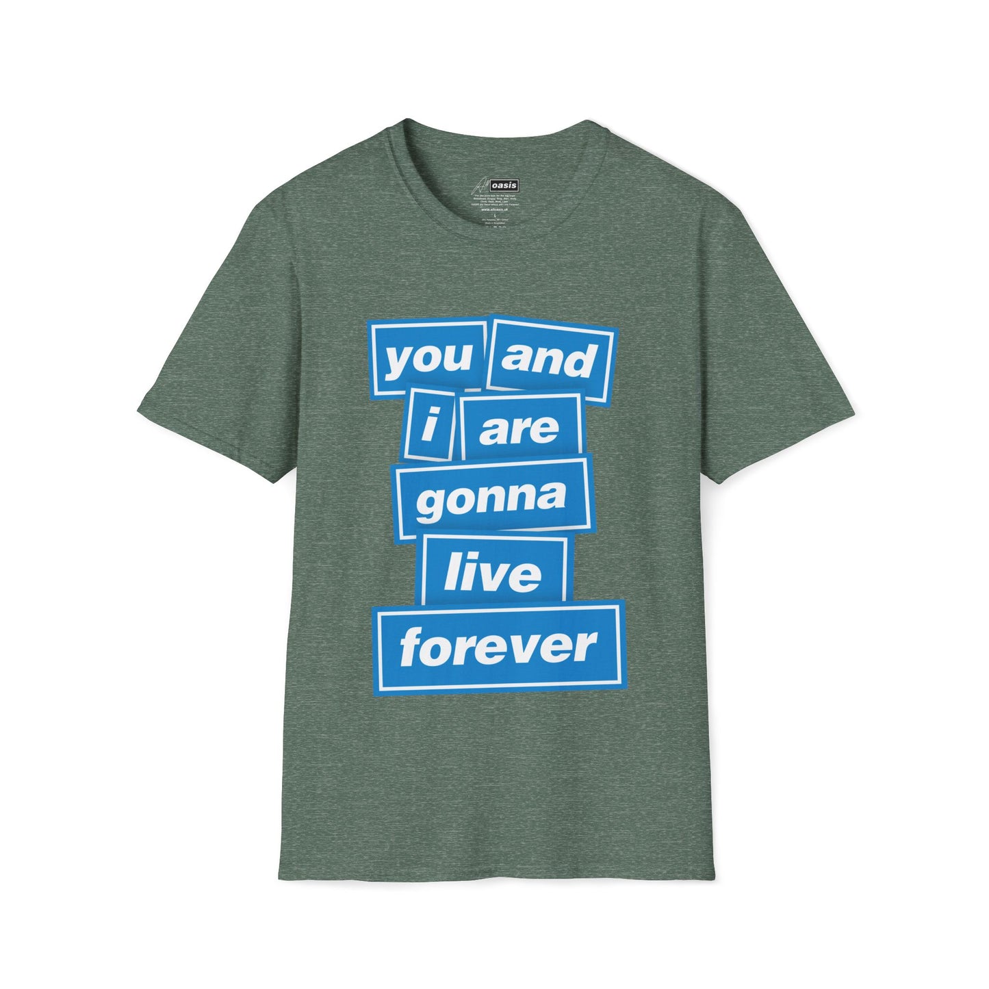 Live Forever - Lyrics - Blue