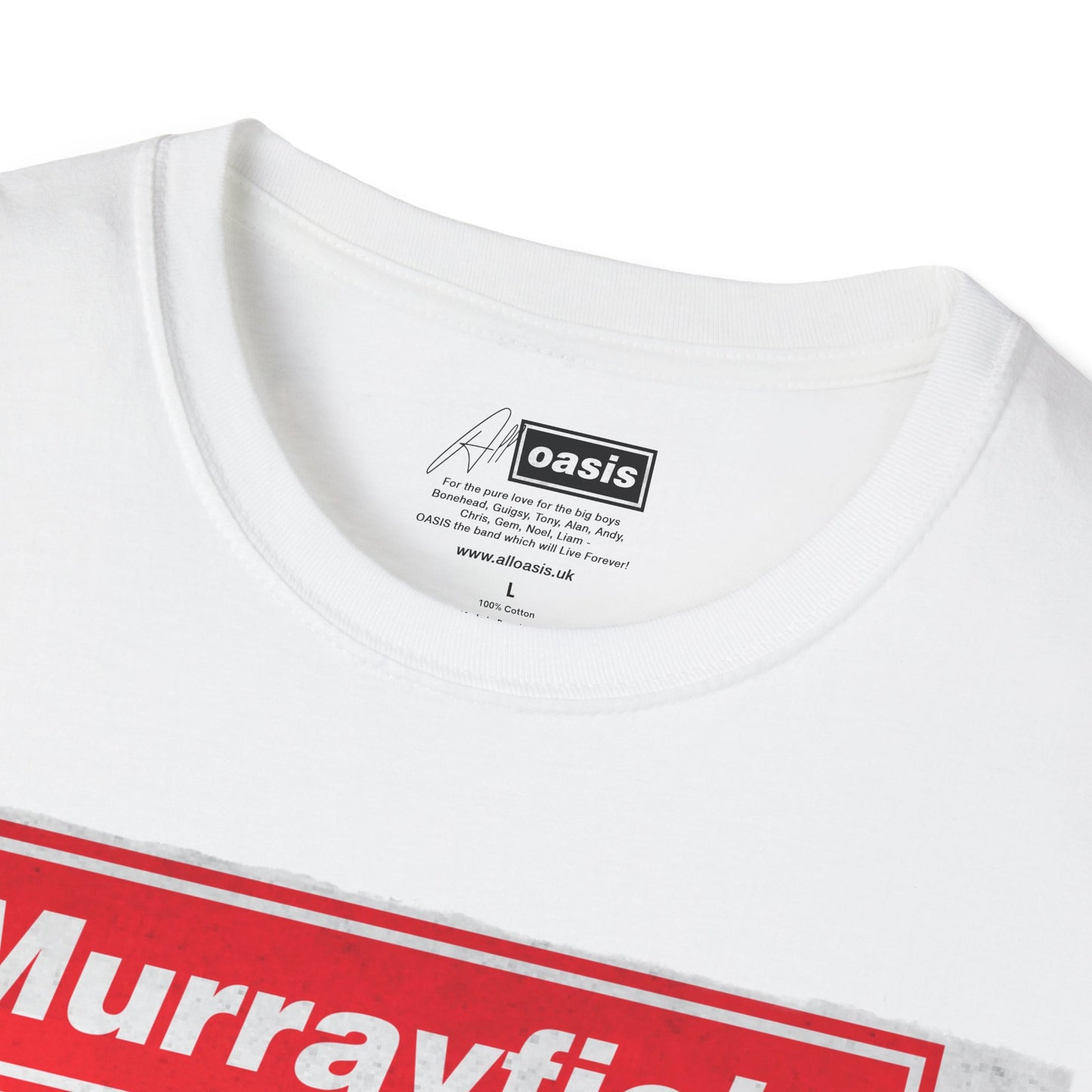 Oasis Live '25 - Murrayfield Stadium FnB White