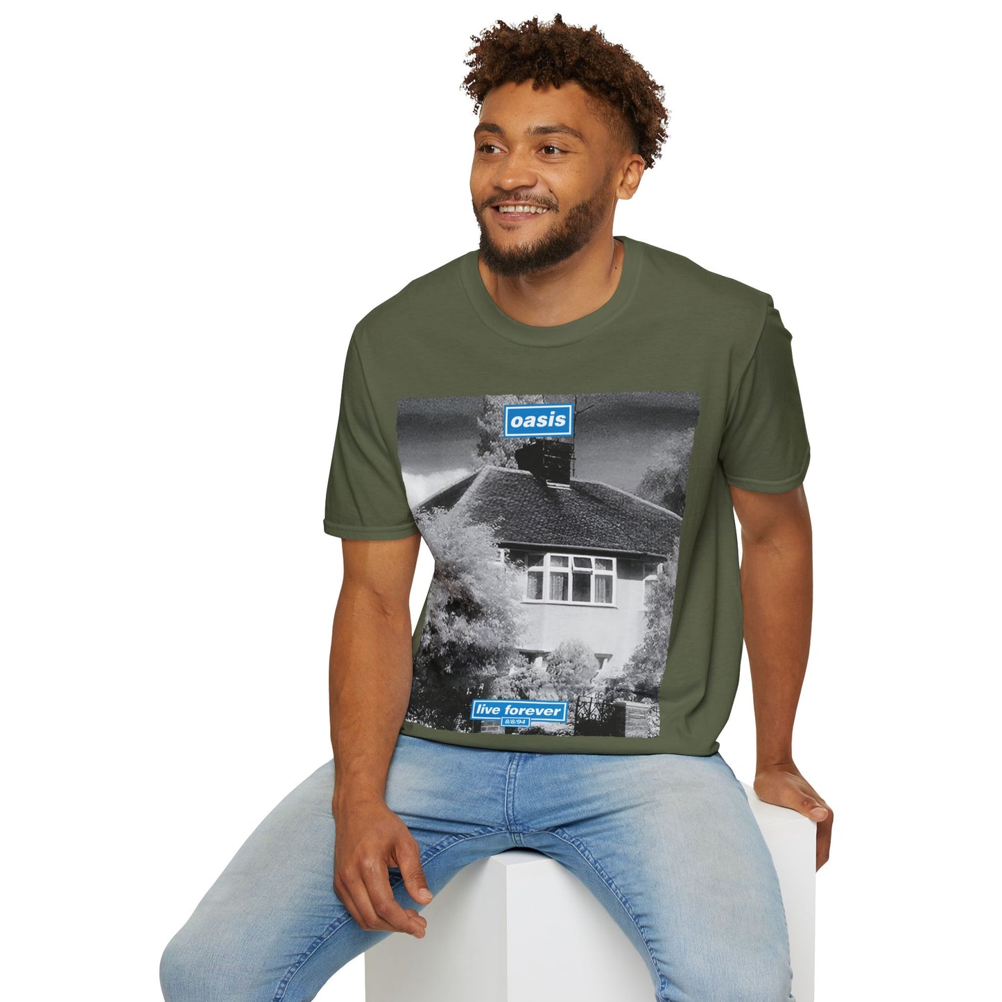 Live Forever - Sleeve Extended - Front n Back