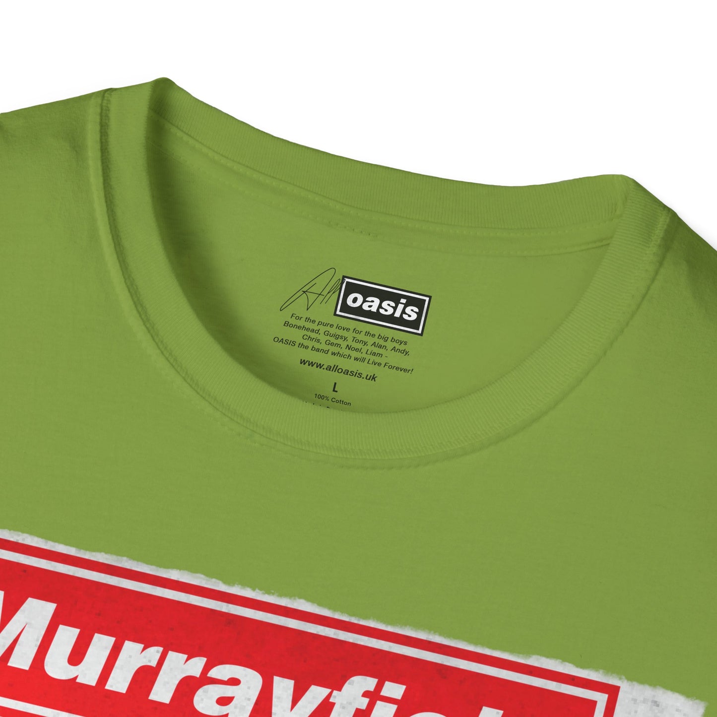 Oasis Live '25 - Murrayfield Stadium White