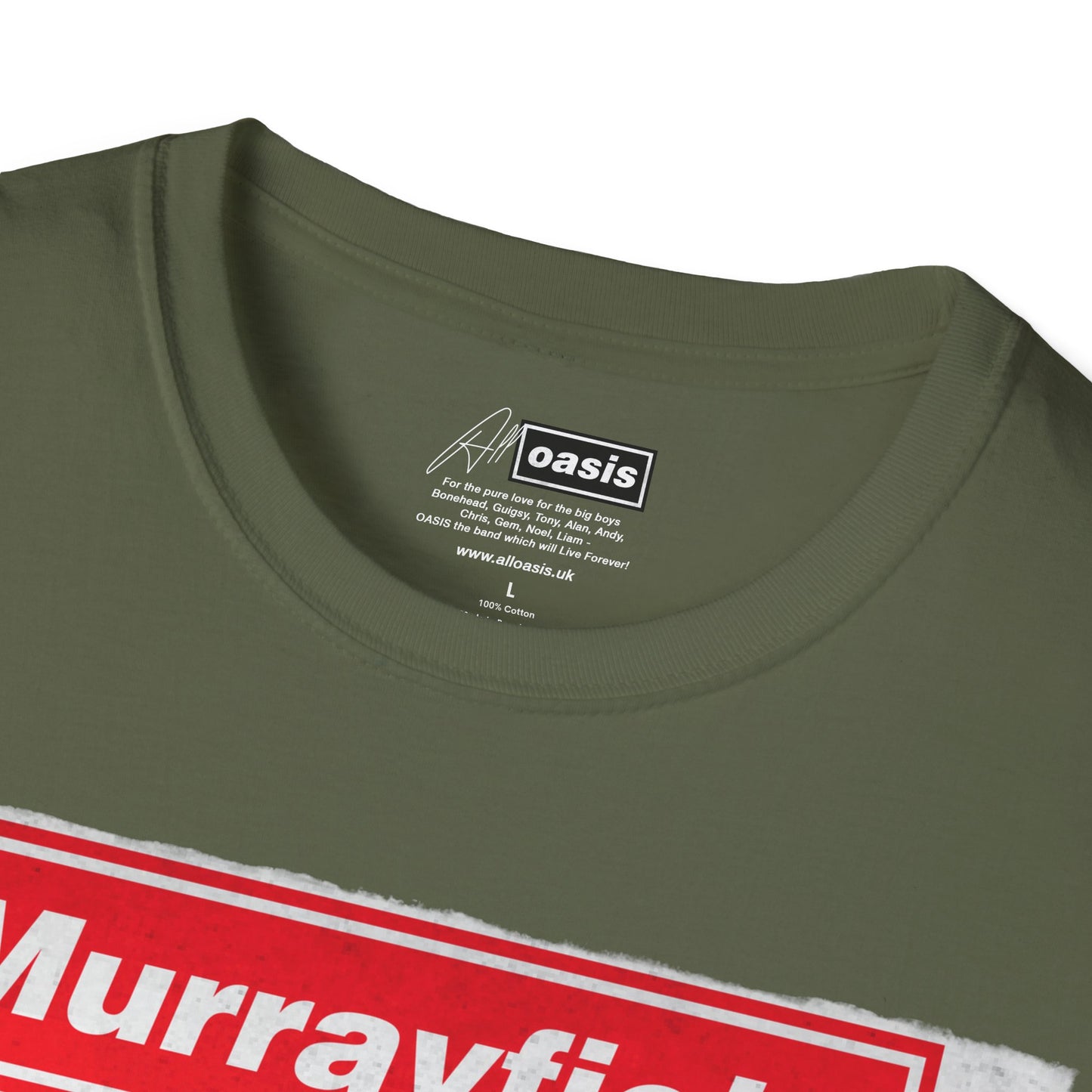 Oasis Live '25 - Murrayfield Stadium White