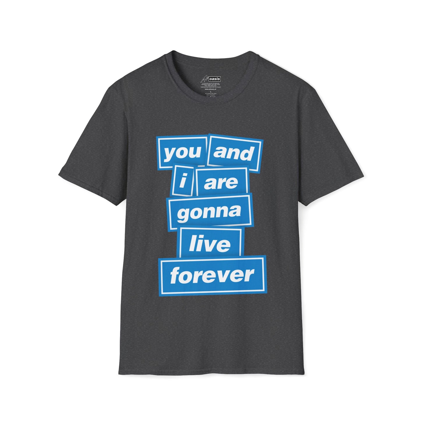 Live Forever - Lyrics - Blue