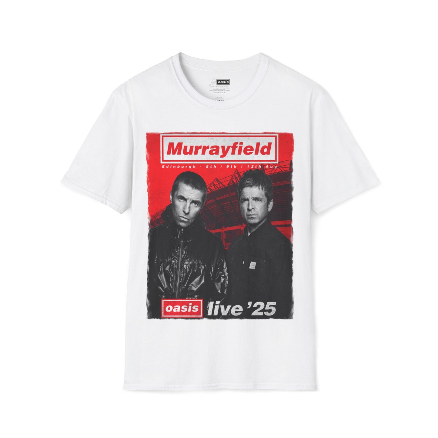 Oasis Live '25 - Murrayfield Stadium Red