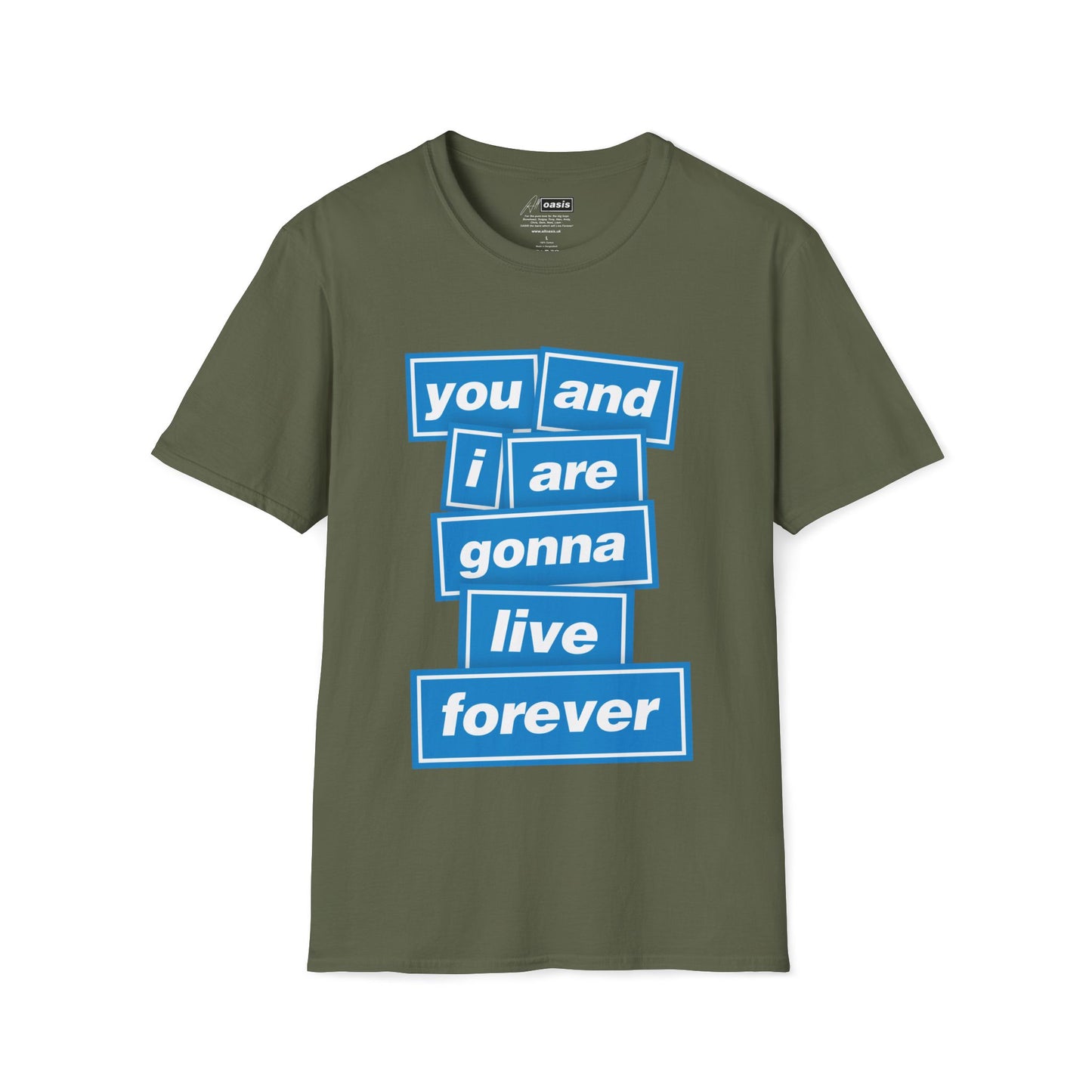 Live Forever - Lyrics - Blue