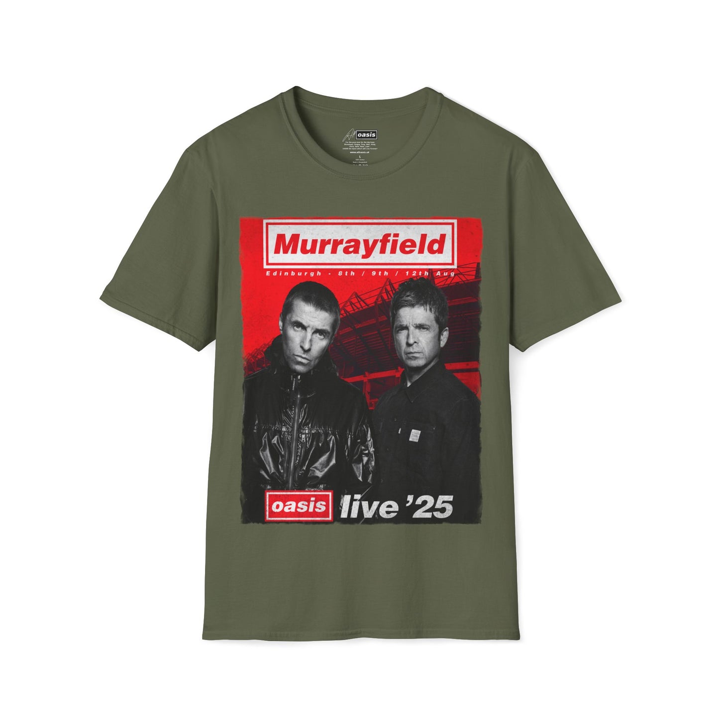 Oasis Live '25 - Murrayfield Stadium Red