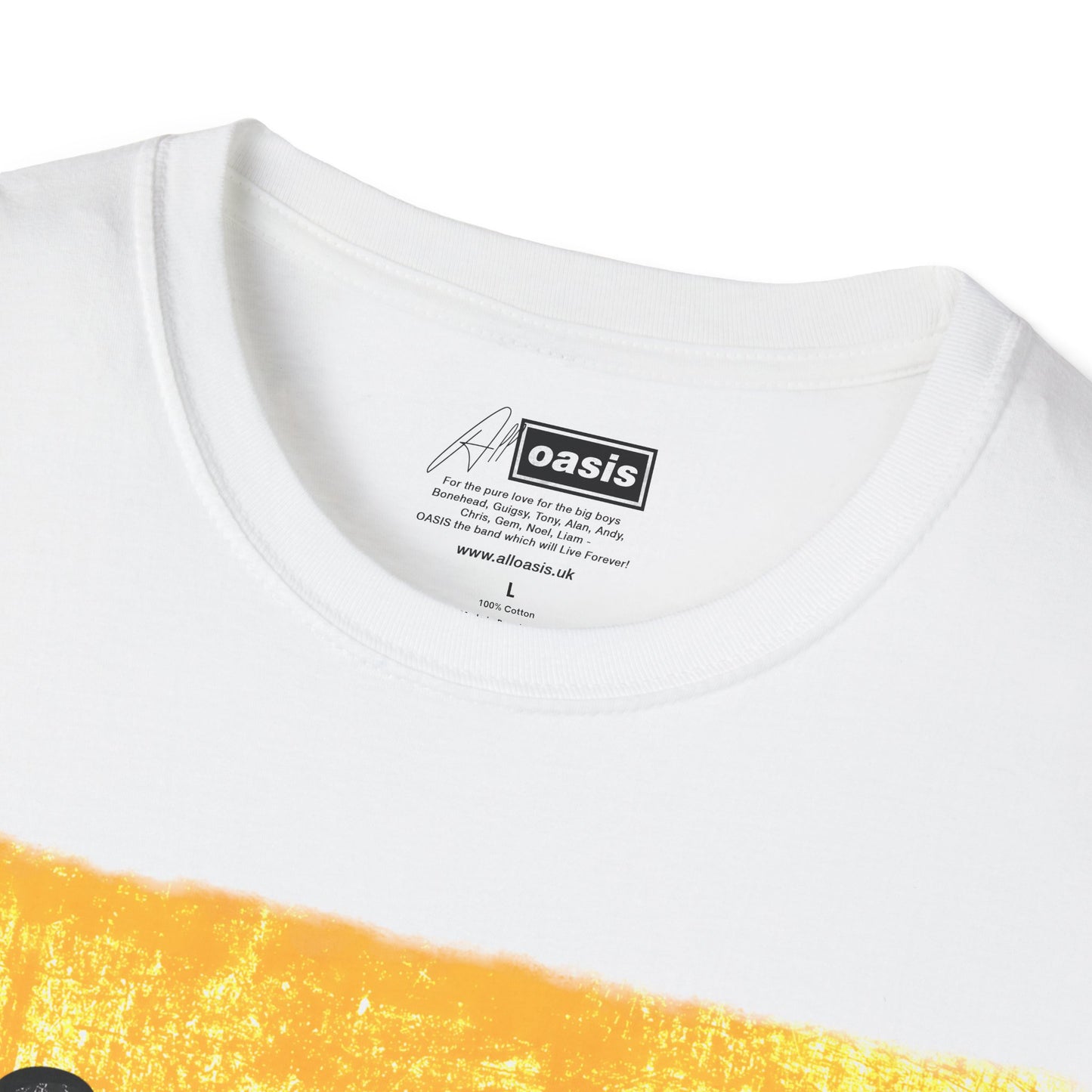 Oasis : "Slane '95 - From Manchester to the Castle Walls (Yellow)