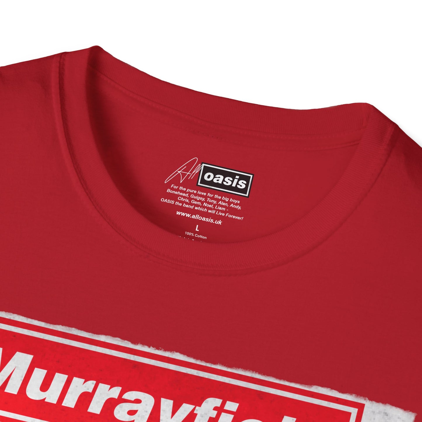 Oasis Live '25 - Murrayfield Stadium White