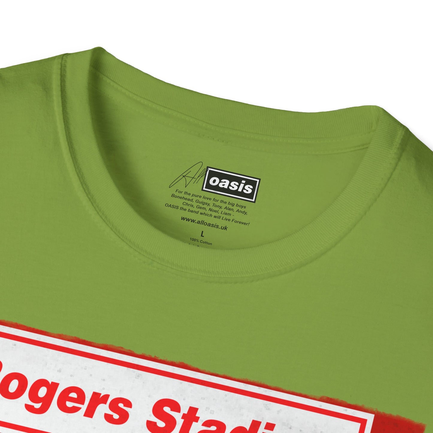 Oasis Live '25 - Rogers Stadium - Red
