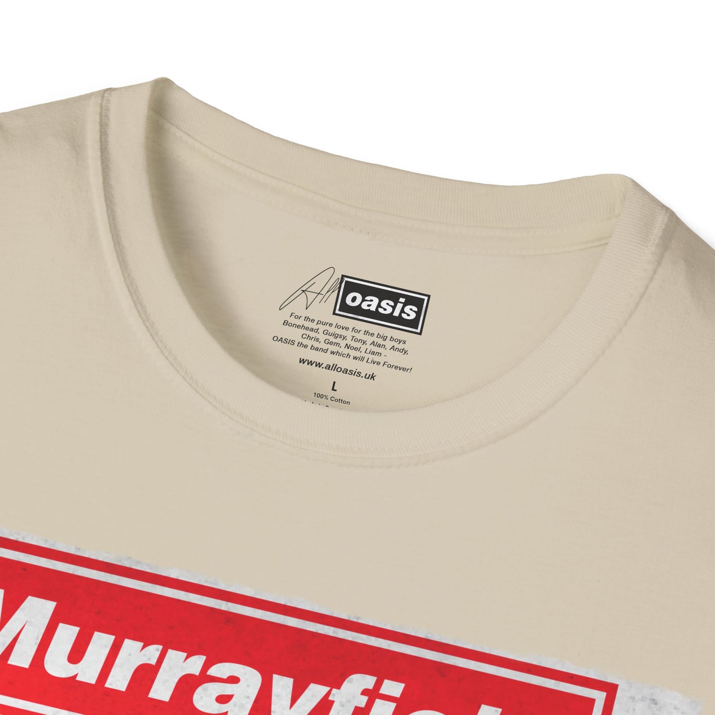 Oasis Live '25 - Murrayfield Stadium FnB White