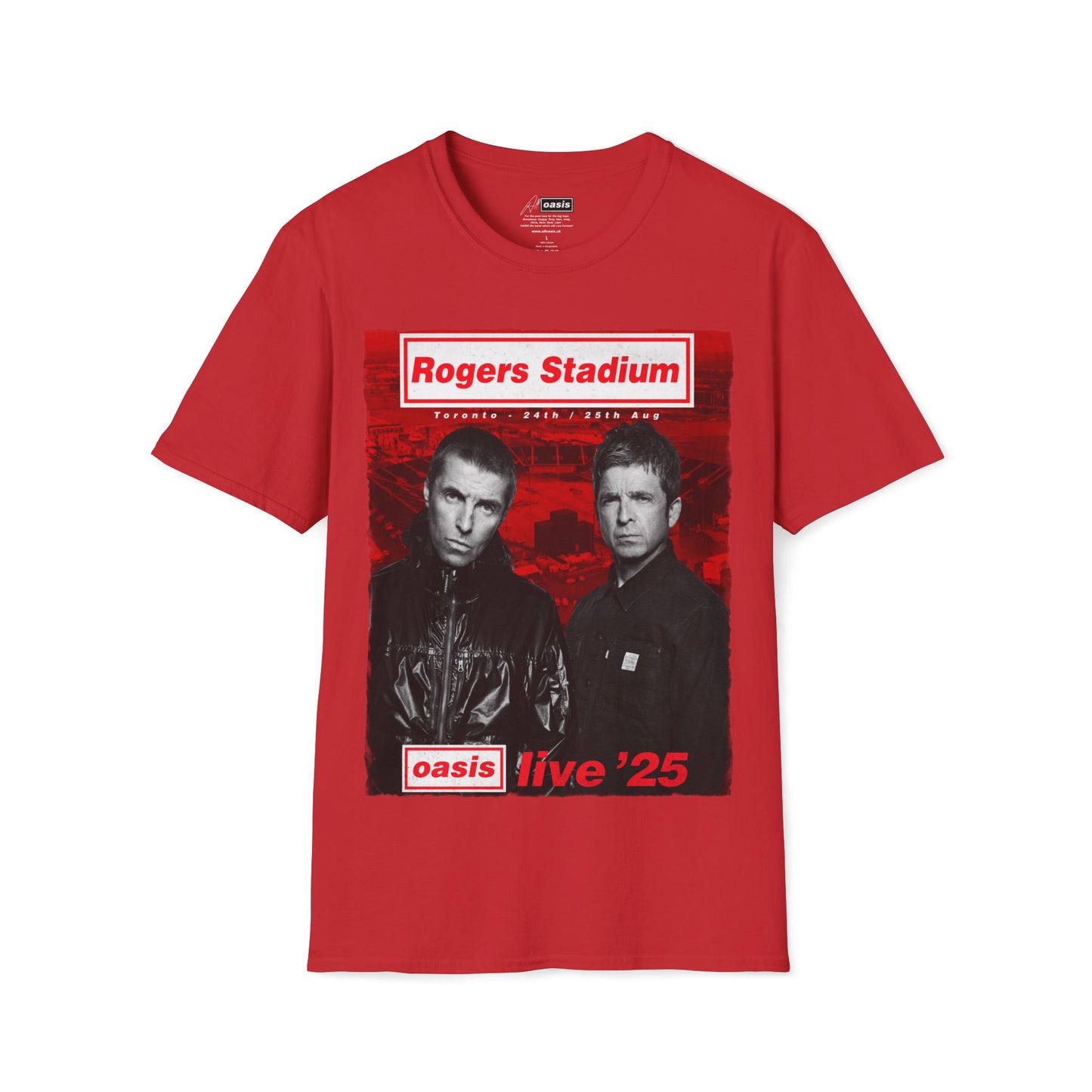 Oasis Live '25 - Rogers Stadium - Red