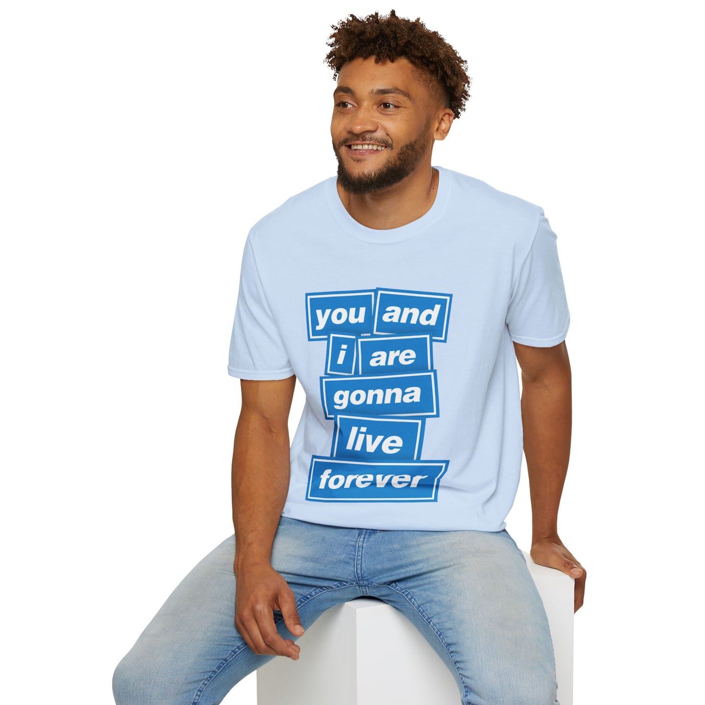 Live Forever - Lyrics - Blue