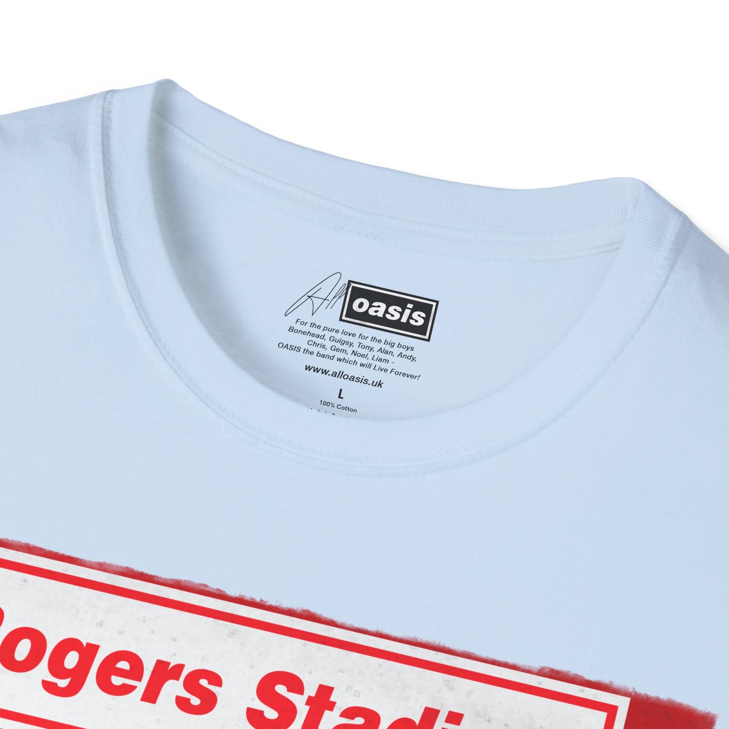 Oasis Live '25 - Rogers Stadium - Red