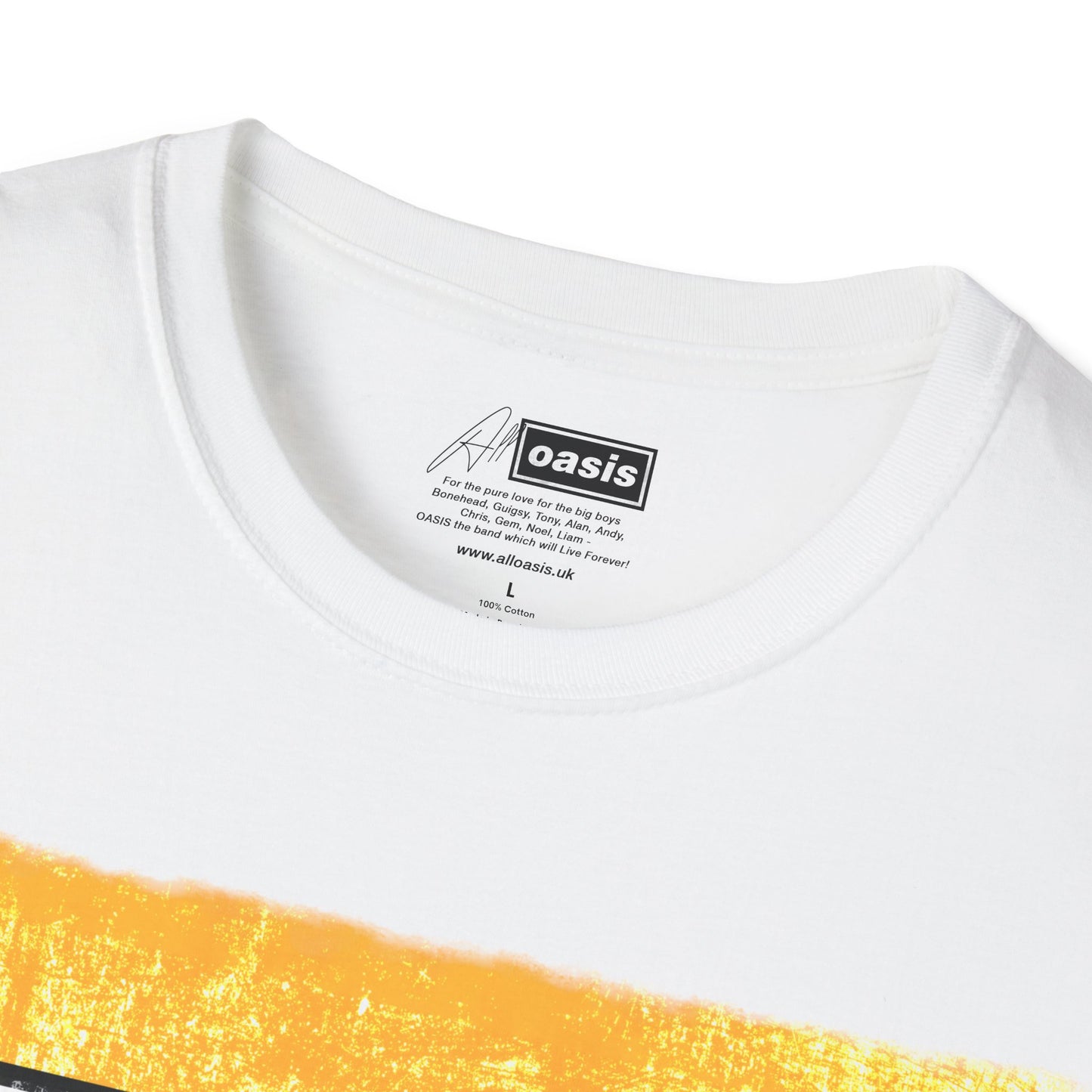 Oasis : "Slane '95 Classic - From Manchester to the Castle Walls (Yellow)