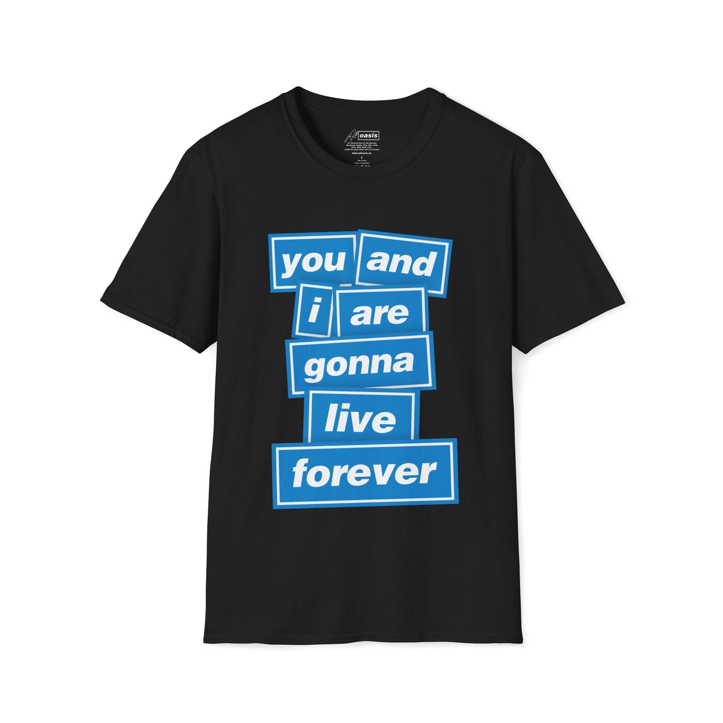 Live Forever - Lyrics - Blue