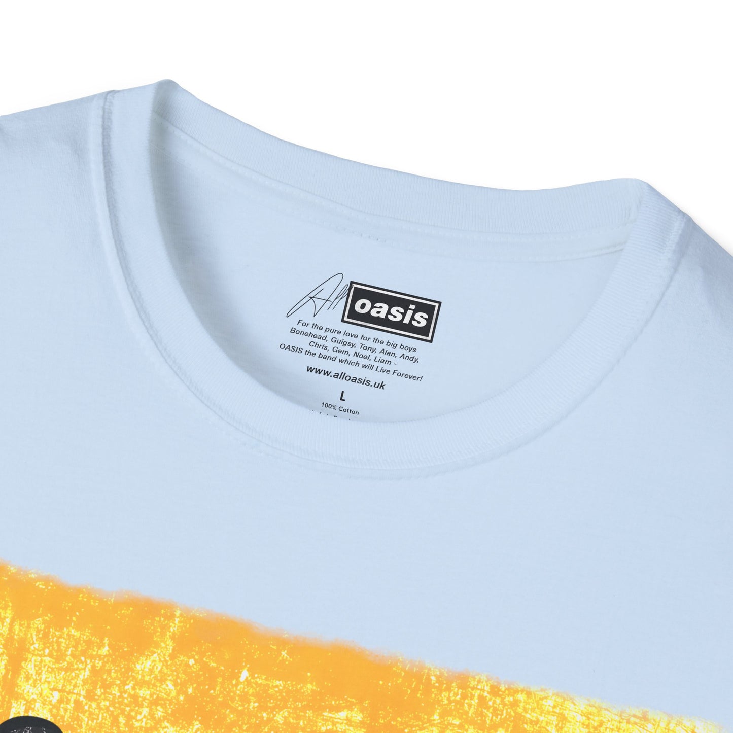 Oasis : "Slane '95 - From Manchester to the Castle Walls (Yellow)