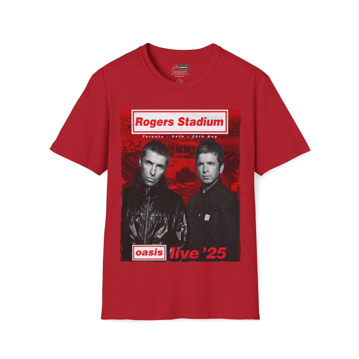 Oasis Live '25 - Rogers Stadium - Red