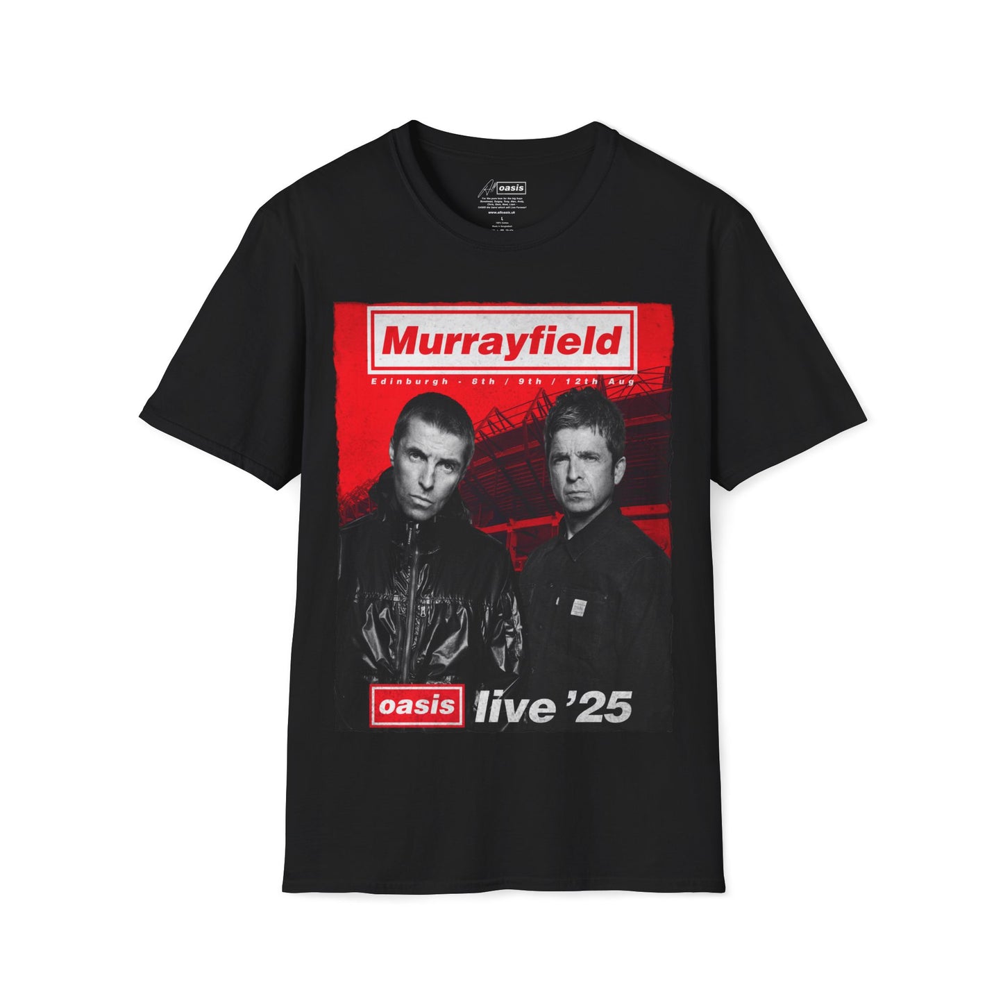 Oasis Live '25 - Murrayfield Stadium Red