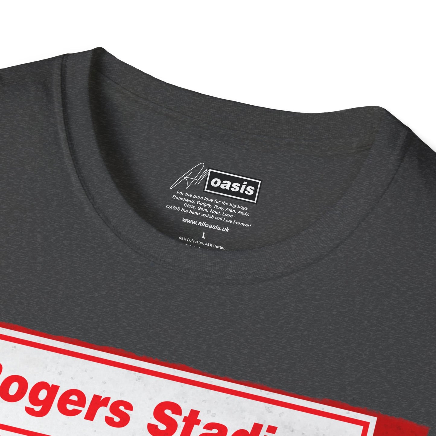 Oasis Live '25 - Rogers Stadium - Red