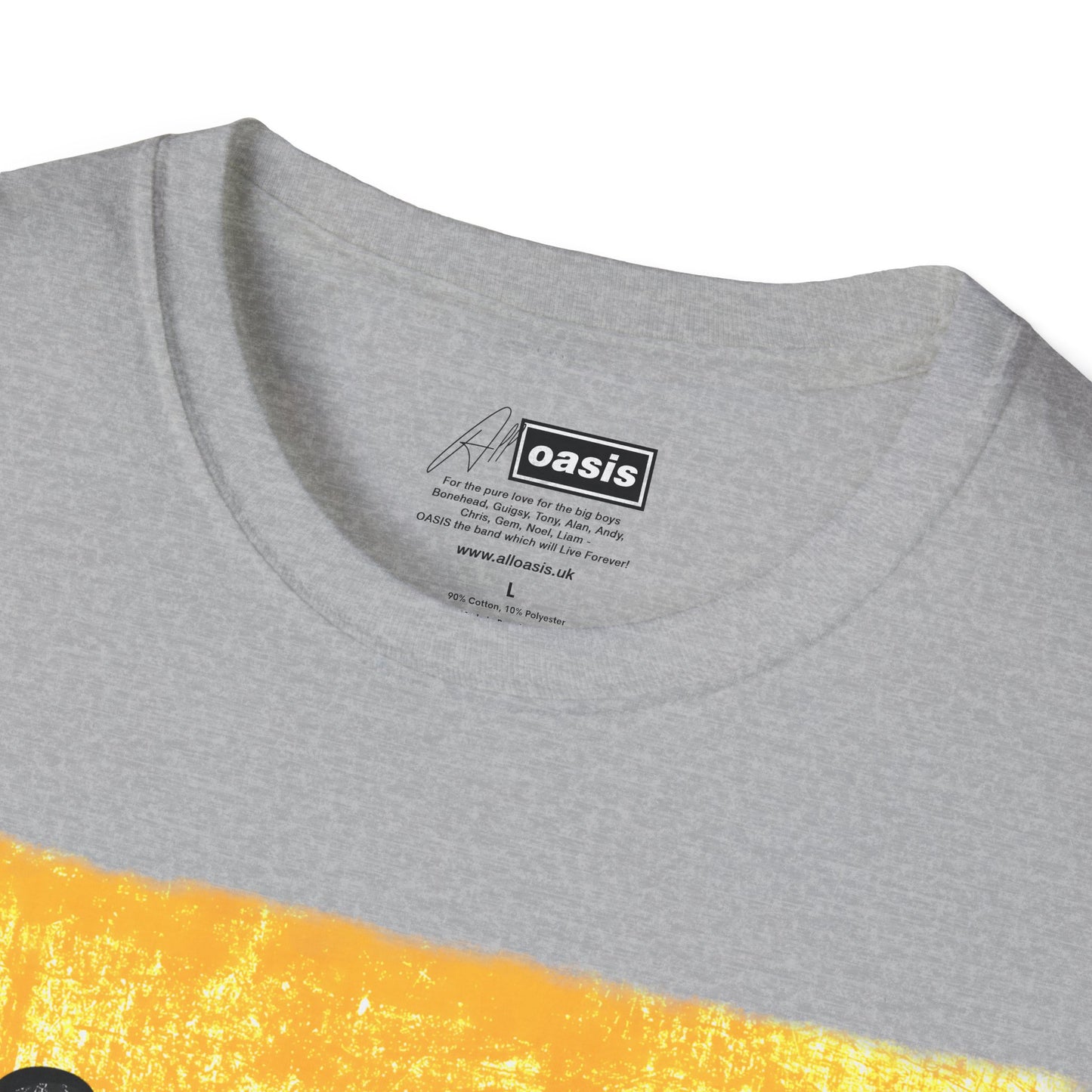 Oasis : "Slane '95 - From Manchester to the Castle Walls (Yellow)