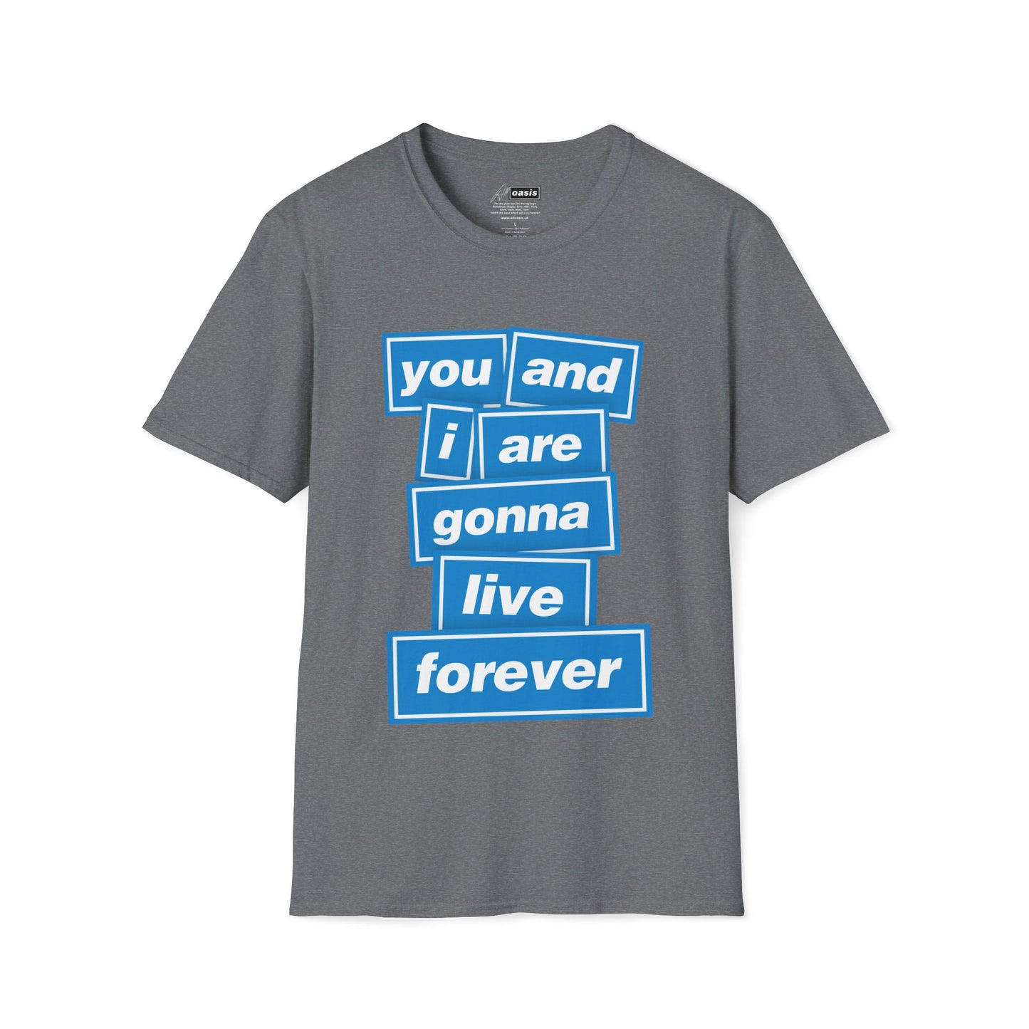 Live Forever - Lyrics - Blue