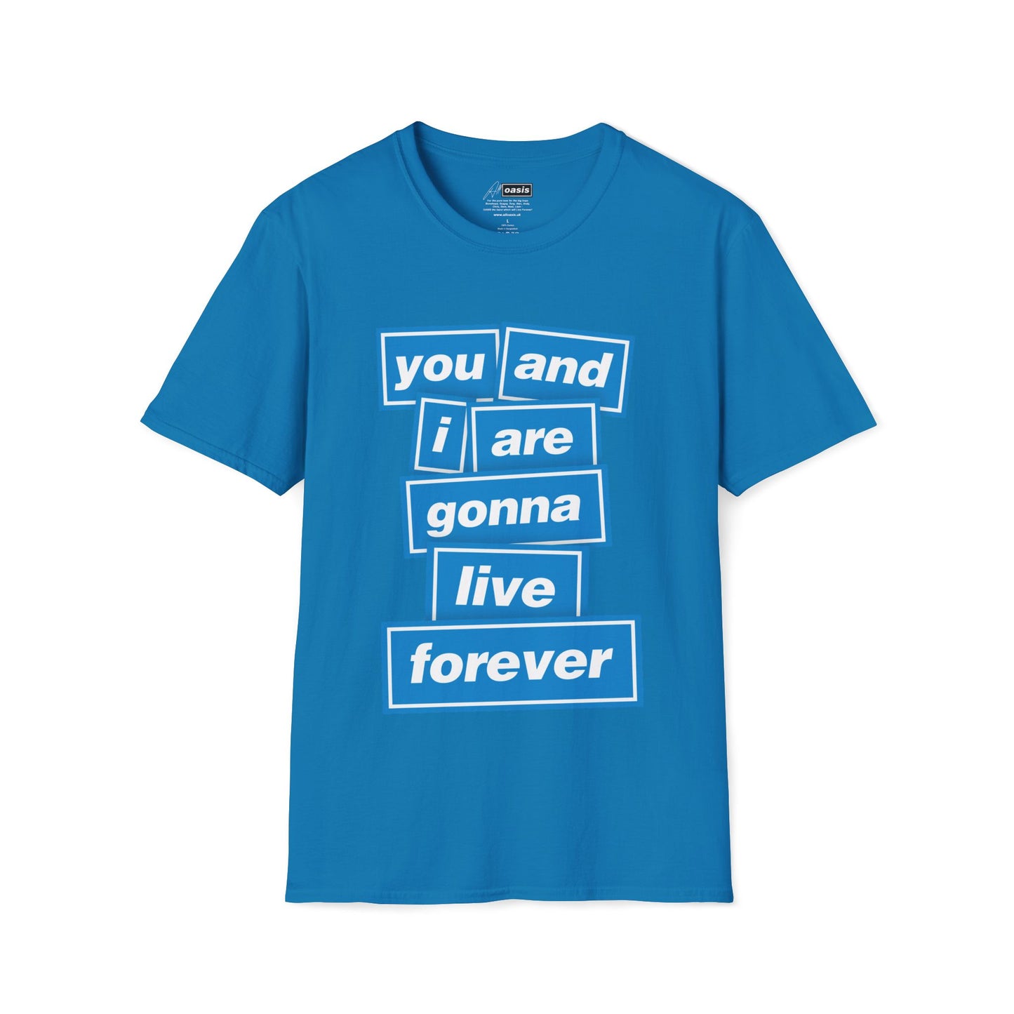 Live Forever - Lyrics - Blue