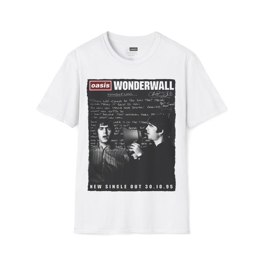 Wonderwall 30 - Lyrics edition -Hand written - Black V2