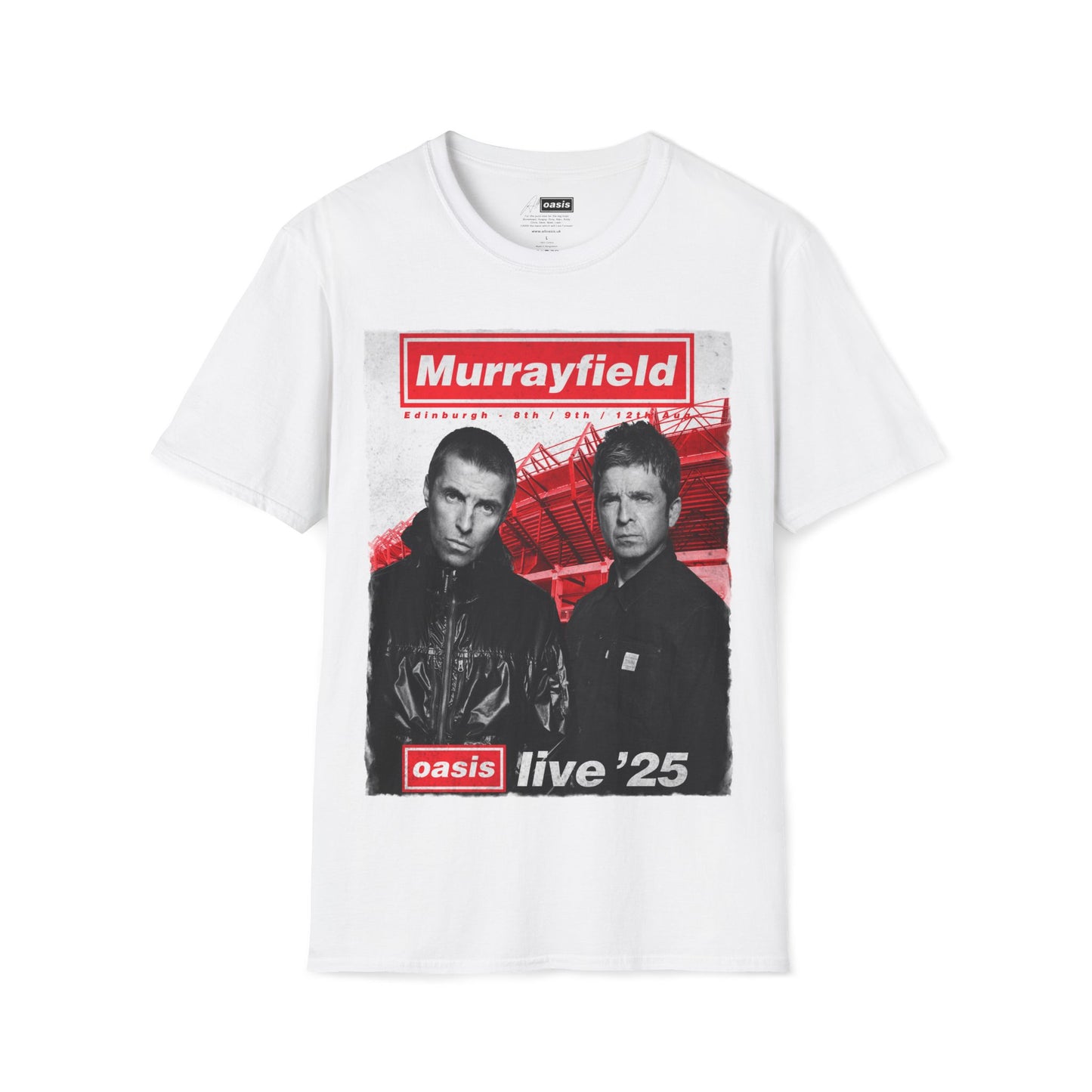 Oasis Live '25 - Murrayfield Stadium White