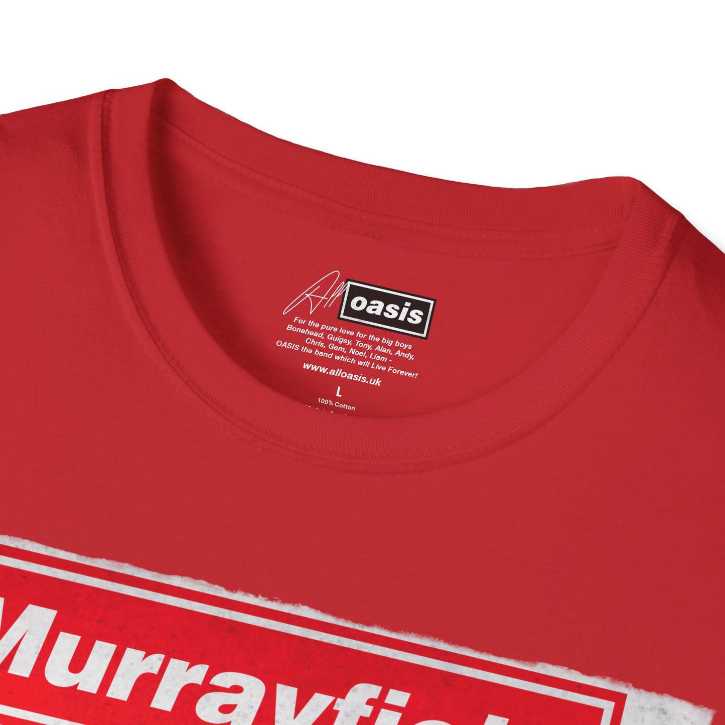 Oasis Live '25 - Murrayfield Stadium White