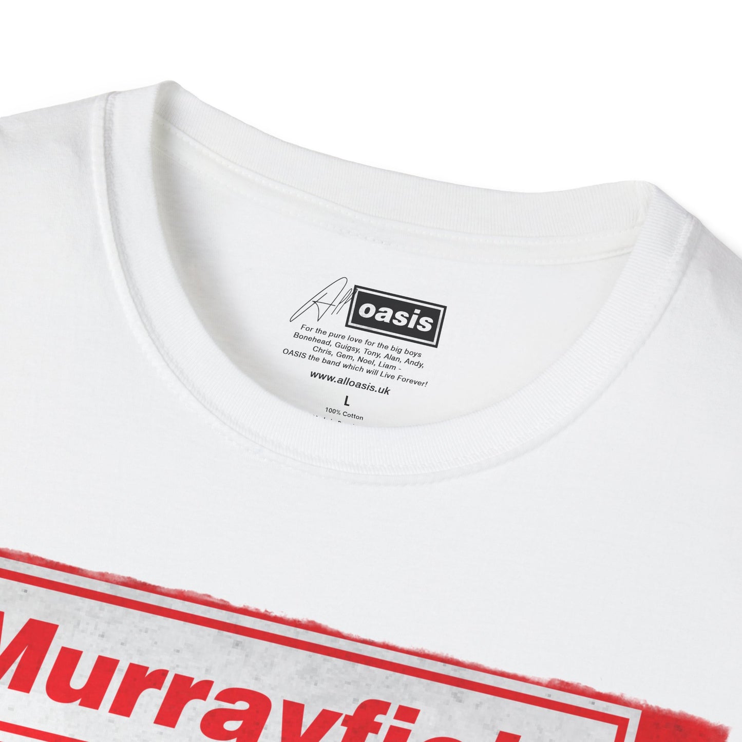 Oasis Live '25 - Murrayfield Stadium Red