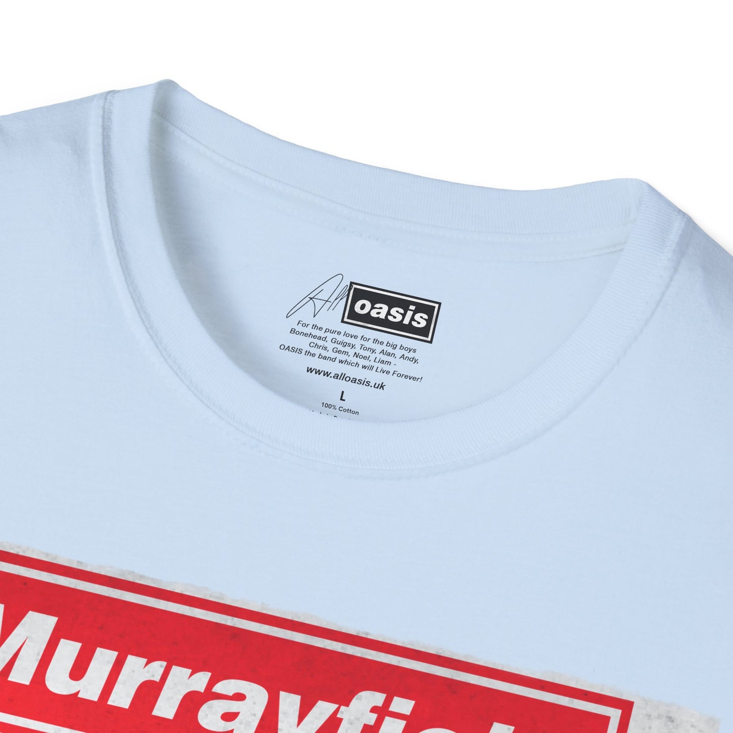 Oasis Live '25 - Murrayfield Stadium FnB White