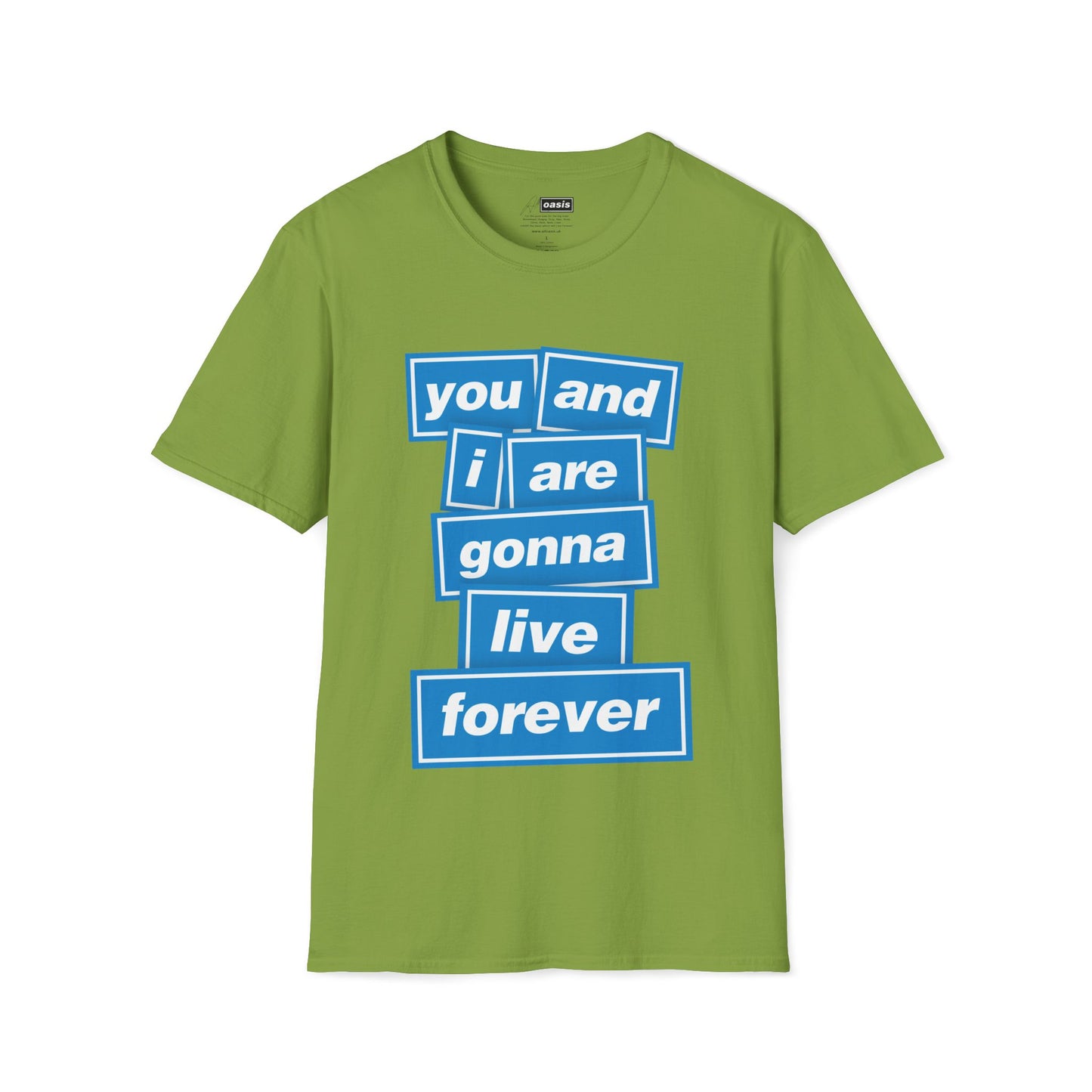 Live Forever - Lyrics - Blue