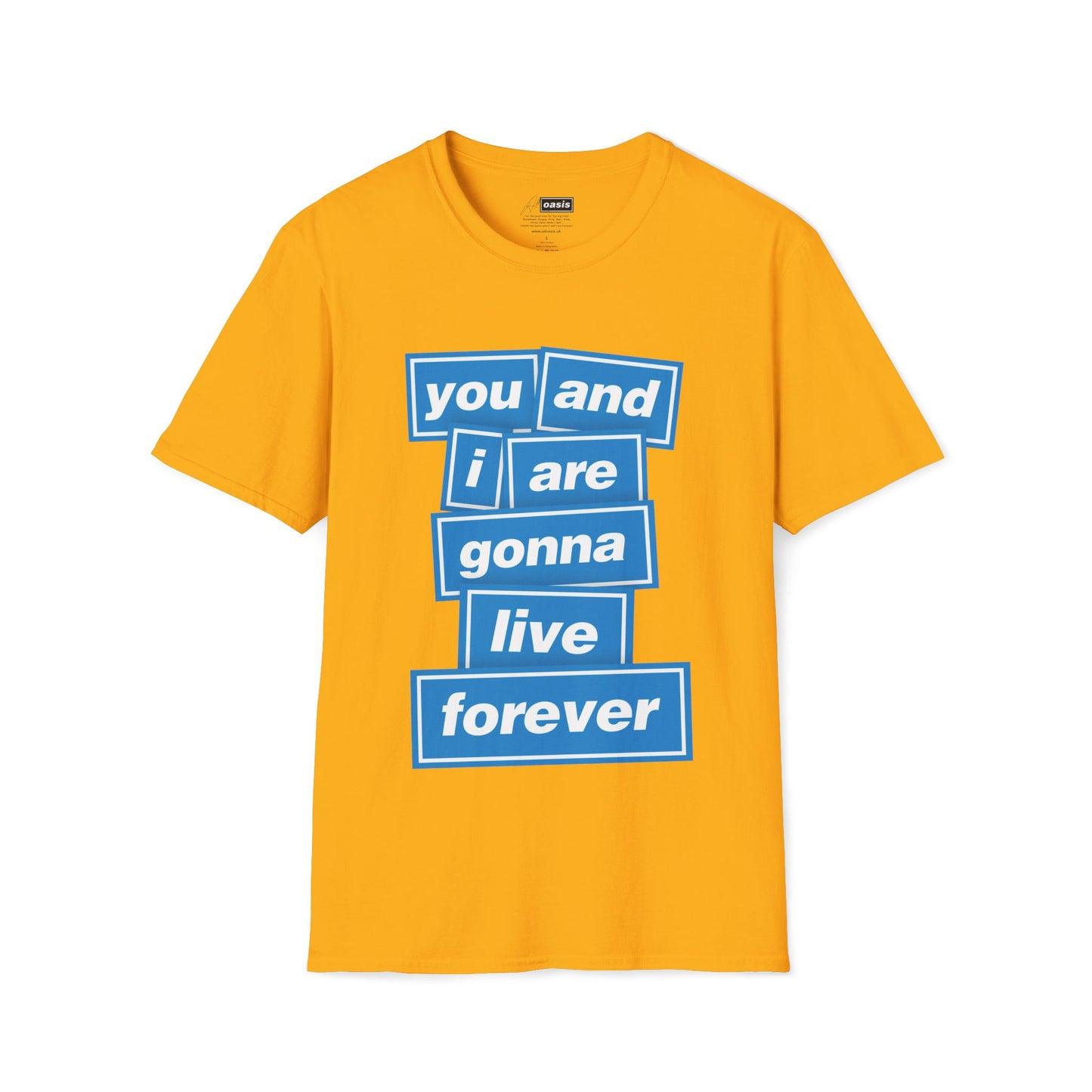 Live Forever - Lyrics - Blue