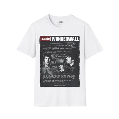 Wonderwall 30 - Full Lyrics edition -Hand written V3