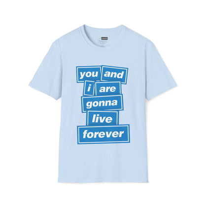 Live Forever - Lyrics - Blue