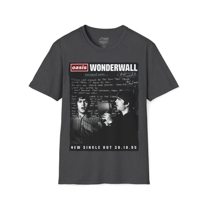 Wonderwall 30 - Lyrics edition -Hand written - Black V2