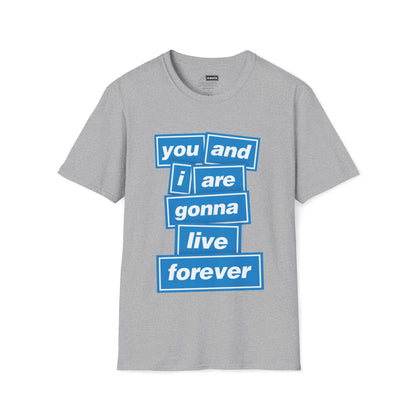 Live Forever - Lyrics - Blue