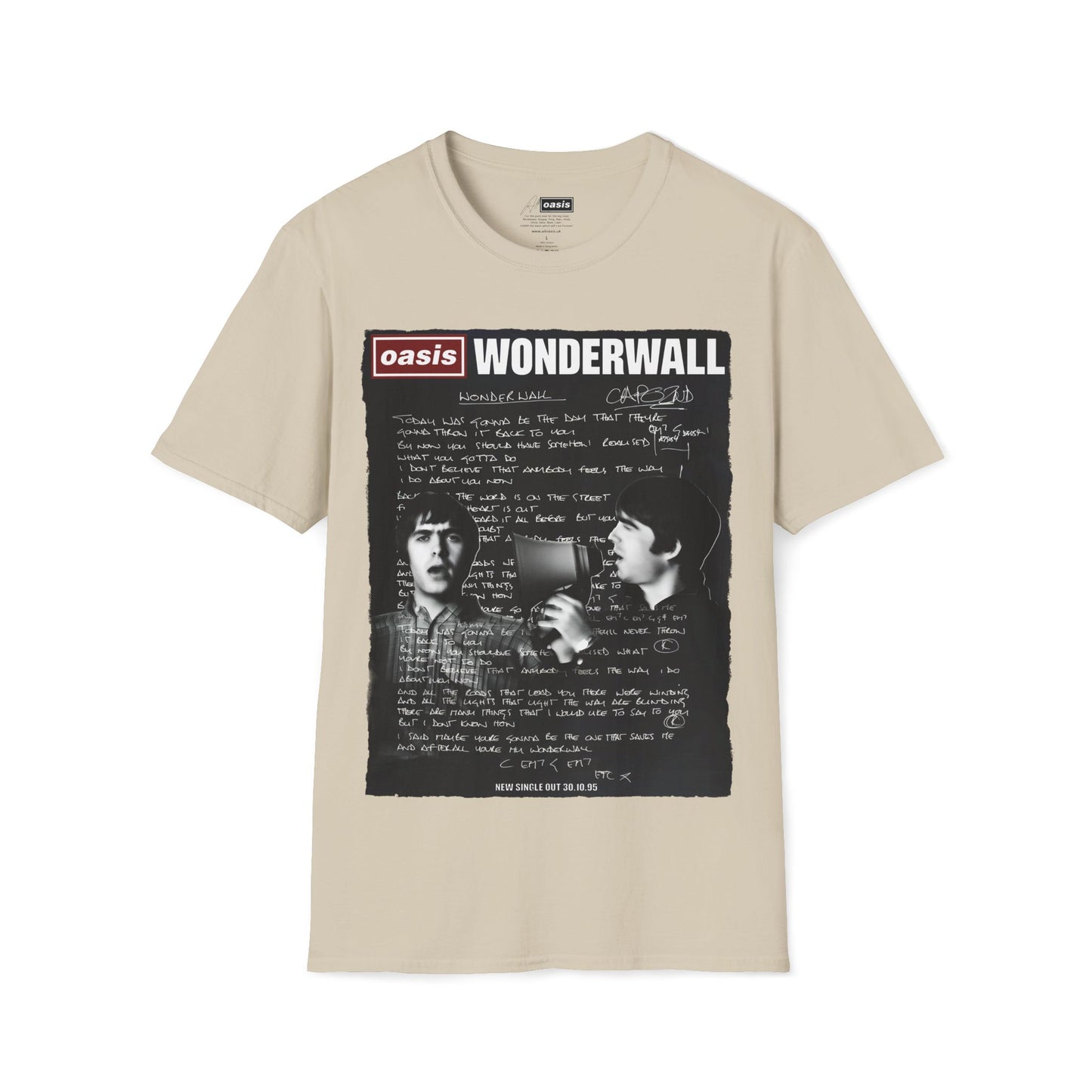 Wonderwall 30 - Full Lyrics edition -Hand written V3