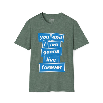 Live Forever - Lyrics - Blue