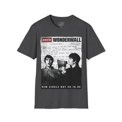 Wonderwall 30 - Lyrics edition -Hand written - White V2