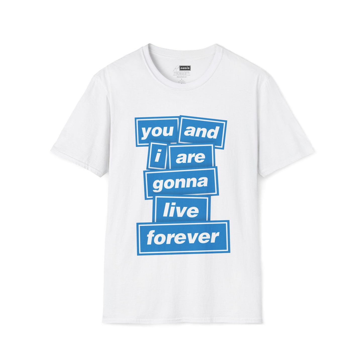 Live Forever - Lyrics - Blue