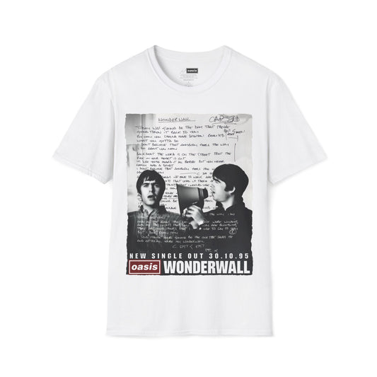 Wonderwall 30 - Full Lyrics edition -Hand written