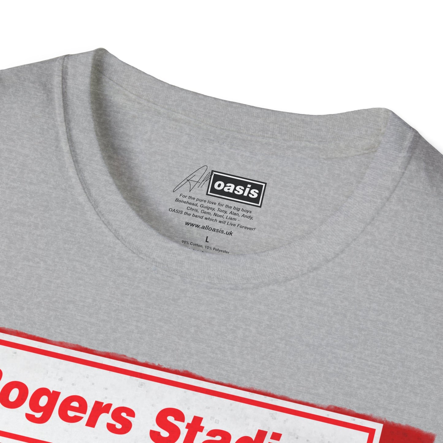 Oasis Live '25 - Rogers Stadium - Red