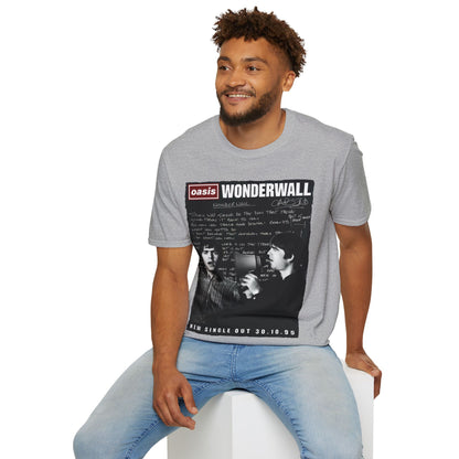 Wonderwall 30 - Lyrics edition -Hand written - Black V2