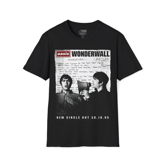 Wonderwall 30 - Lyrics edition -Hand written - White V2