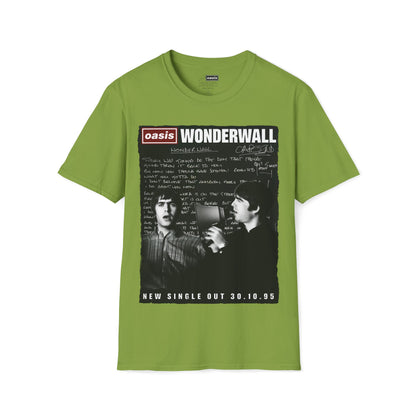 Wonderwall 30 - Lyrics edition -Hand written - Black V2