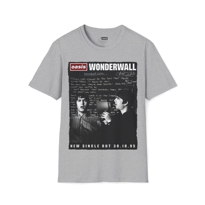 Wonderwall 30 - Lyrics edition -Hand written - Black V2
